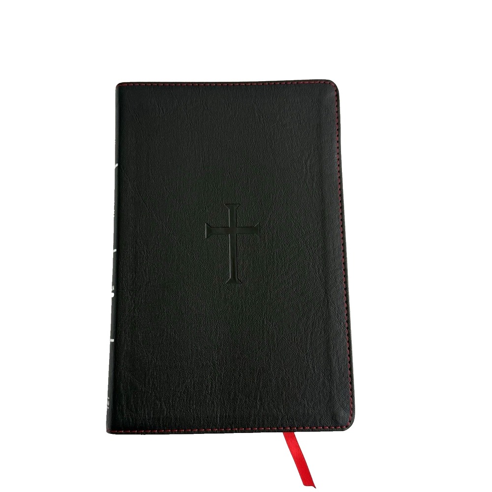 Holy Bible Ultra Thin Reference CSB Christian Standard Holman Black Faux Leather
